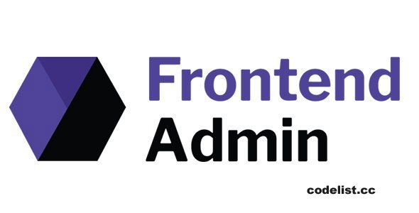 Frontend Admin Pro v3.28.15