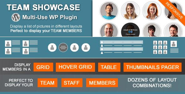 Team Showcase v25.05.14 - Codecanyon Wordpress Plugin
