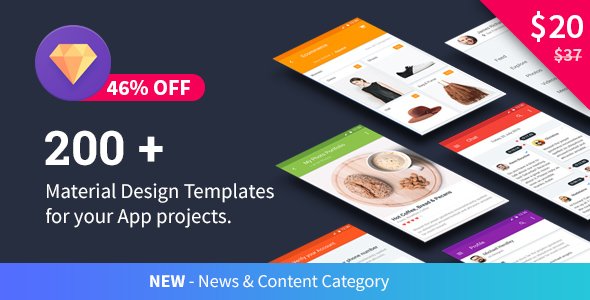 Material Design Templates