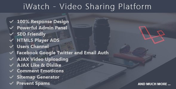 iWatch v1.4 - Video Sharing Platform