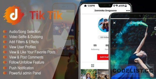 TicTic v2.9.4 - Android media app for creating and sharing short videos