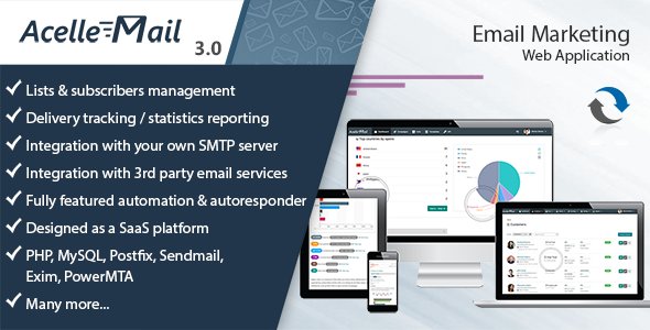 Acelle Email v3.0.10 - Marketing Web Application