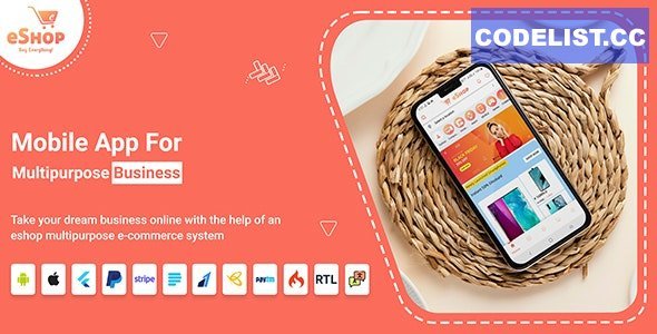 eShop v2.1.1 - Flutter E-commerce Full App