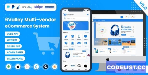 6valley v5.2 - Complete eCommerce Mobile App, Web, Seller and Admin Panel - nulled