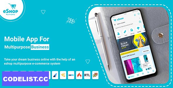 eShop v3.0.2 - Flutter E-commerce Full App - nulled