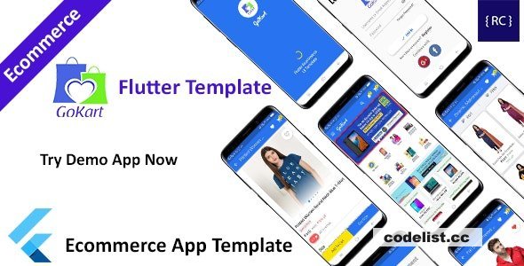 GoKart v2.2 - Flutter E-commerce App Template - Flipkart Clone Flutter