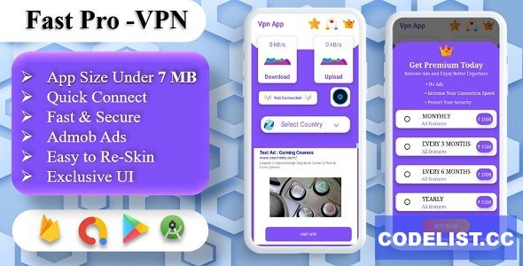 Fast-Pro VPN App v4.0 - VPN Unblock Proxy