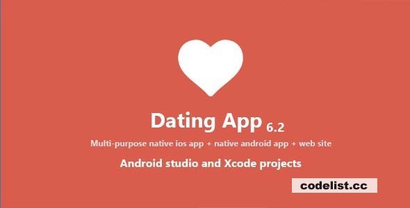 Dating App v6.5 - web version, iOS and Android apps - nulled