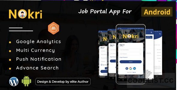 Nokri v2.2.7 - Job Board Native Android App