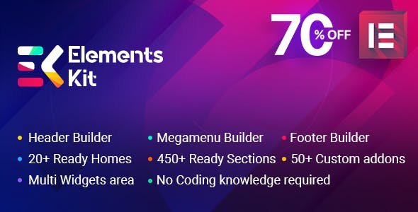 ElementsKit v3.6.7 - The Ultimate Addons for Elementor Page Builder