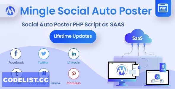 Mingle SAAS v5.4.8 - Social Auto Poster & Scheduler PHP Script - nulled