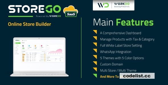 StoreGo SaaS v6.5 - Online Store Builder - nulled
