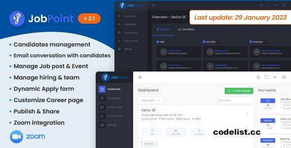 JobPoint v2.2 - Recruitment Management System - nulled
