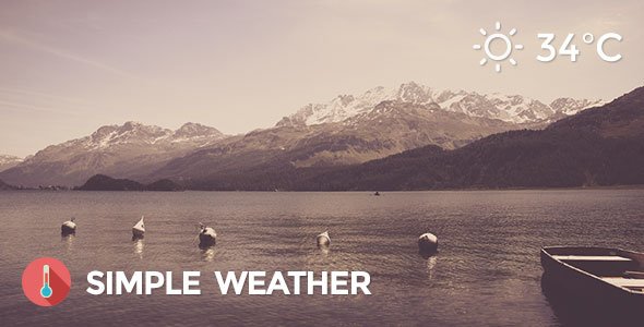 Weather v4.5.1 - Simple WordPress Shortcode & Widget