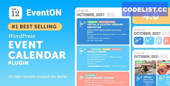 EventON v4.8 - WordPress Virtual Event Calendar Plugin