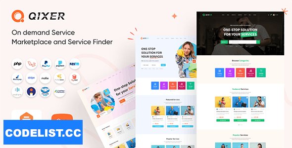 Qixer v1.0.6 - Multi-Vendor On demand Service Marketplace and Service Finder