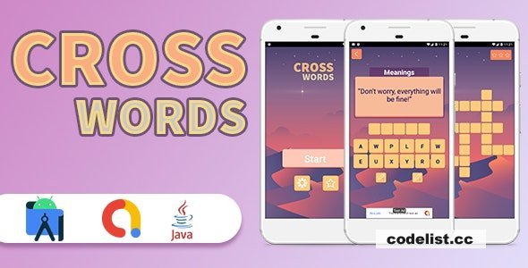 Offline Crossword Android Quiz App v3.0