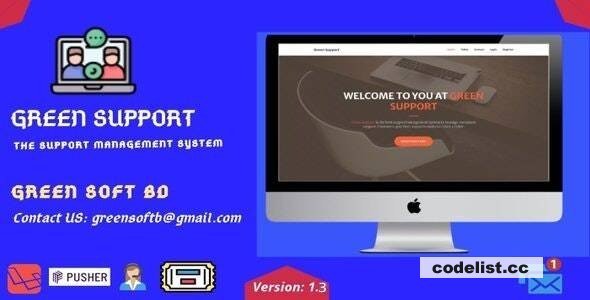 Green Support v1.3 - The Support Management System
