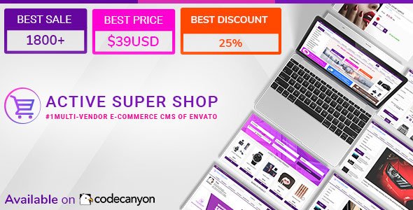 Active Super Shop Multi-vendor CMS v1.5.1 - nulled