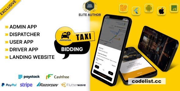 Tagxi Super Bidding - Taxi + Goods Delivery Complete Solution With Bidding Option - 27 May 2025