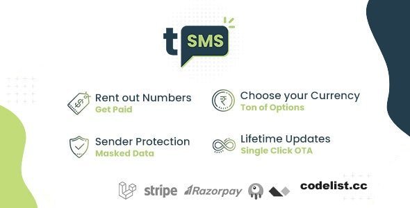 tSMS v2.5 - Temporary SMS Receiving System - SaaS - Rent out Numbers - nulled