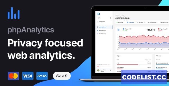 phpAnalytics v3.4.0 - Web Analytics Platform - nulled