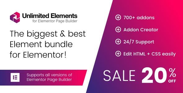 Unlimited Elements for Elementor Page Builder v1.4.28