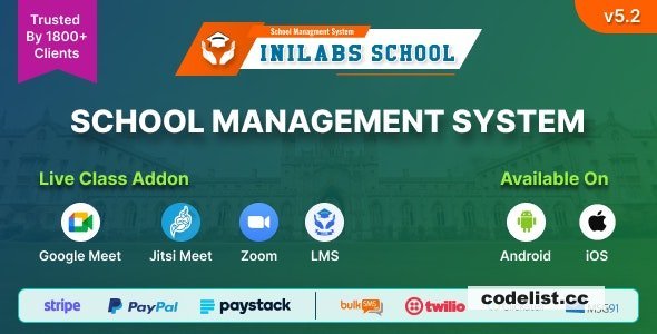 Inilabs School Express v5.9 - School Management System