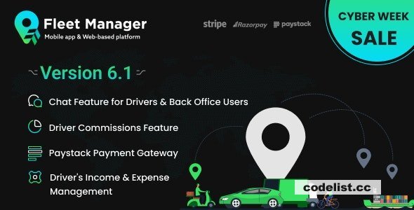 Fleet Manager v6.3.1 - Vehicle Management & Booking System - nulled