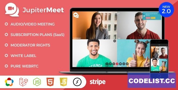 JupiterMeet v2.6 - Video Conference - nulled