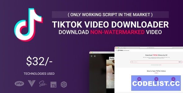 TikTok Video Downloader Without Watermark & Music Extractor v2.3.8 - nulled
