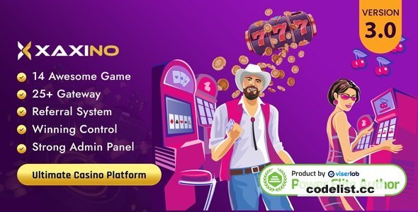 Xaxino v3.5 - Ultimate Casino Platform - nulled