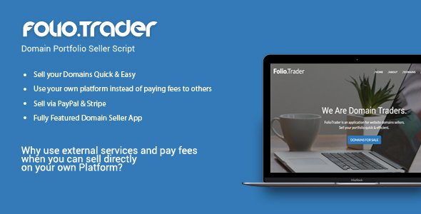 FolioTrader - Domain Portfolio Seller Script