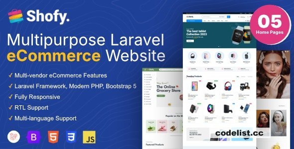 Shofy v1.0.10 - eCommerce & Multivendor Marketplace Laravel Platform - nulled