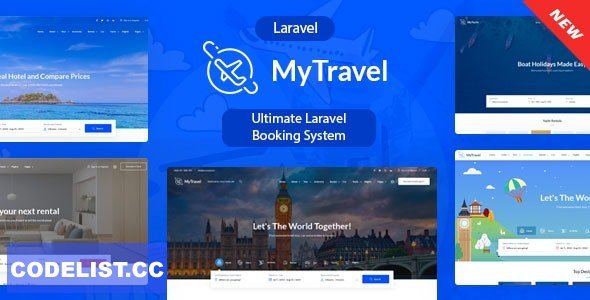 MyTravel v2.4.0 - Ultimate Laravel Booking System