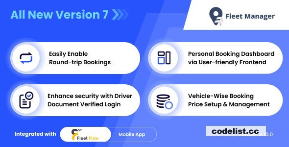 Fleet Manager v6.5 - Vehicle Management & Booking System - nulled