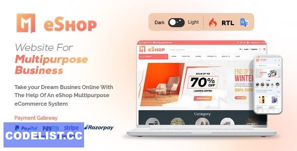 eShop Web v2.5.0 - Multi Vendor eCommerce Marketplace / CMS - nulled