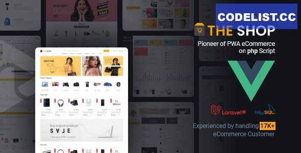 The Shop v1.3 - PWA eCommerce cms - nulled