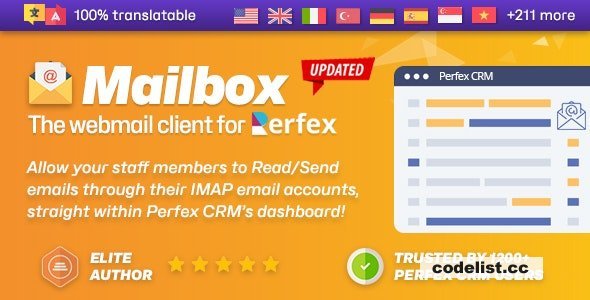 Mailbox v2.0.3 - Webmail based e-mail client module for Perfex CRM