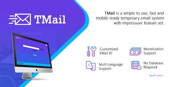 TMail v4.3.6 - Multi Domain Temporary Email System