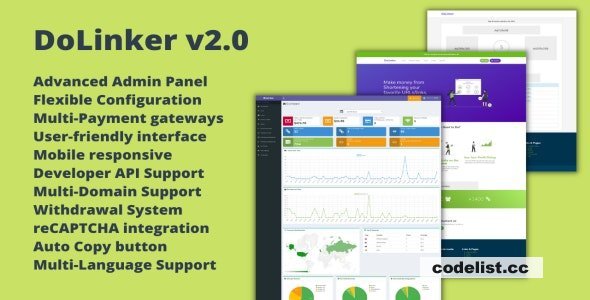 DoLinker v2.1.0 - Ultimate URL Shortener Platform