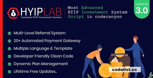 HYIPLAB v3.0 - Complete HYIP Investment System - nulled