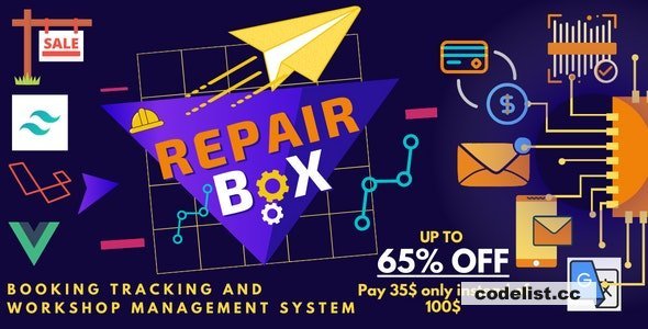Repair box v0.8.6 - Repair booking,tracking and workshop management system - nulled