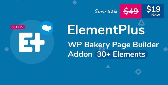 Element Plus v1.9.5 - WPBakery Page Builder Addon (Formerly Visual Composer)