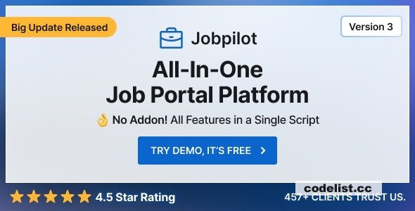 Jobpilot v3.18.0 - Job Portal Laravel Script