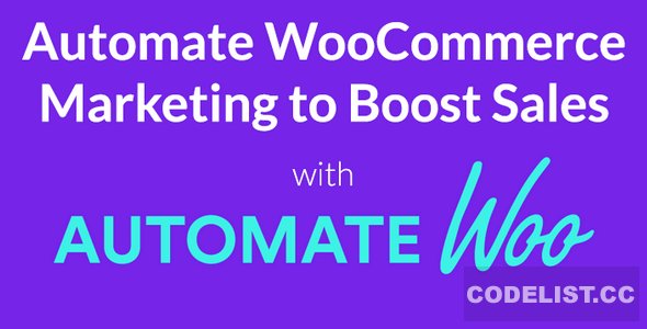 AutomateWoo v4.9.5 - Marketing Automation for WooCommerce