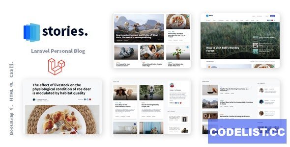 Stories v1.36.7 - Laravel Creative Multilingual Blog - nulled