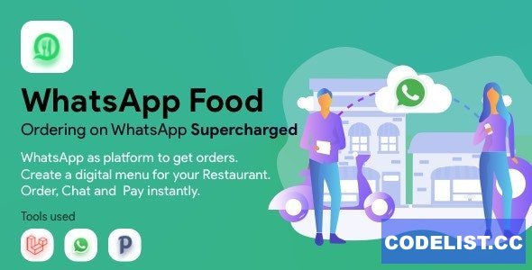 WhatsApp Food v3.3.0 - SaaS WhatsApp Ordering