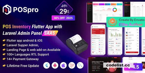 POS Pro v4.7 - Advanced POS &amp; Inventory Management System - nulled