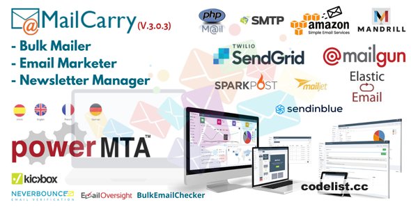 MailCarry v3.0.3 - Email Marketing Software